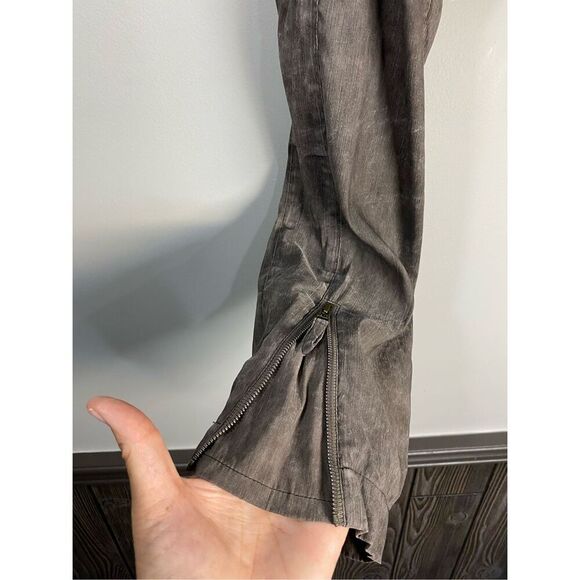 Size 38 Annette Görtz linen blend with beautiful zipper details at waist ankle - Picture 5 of 11